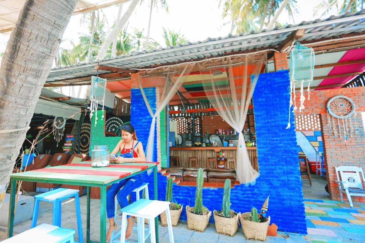 Eva Hut Mui Ne Beach Hostel Exteriör bild